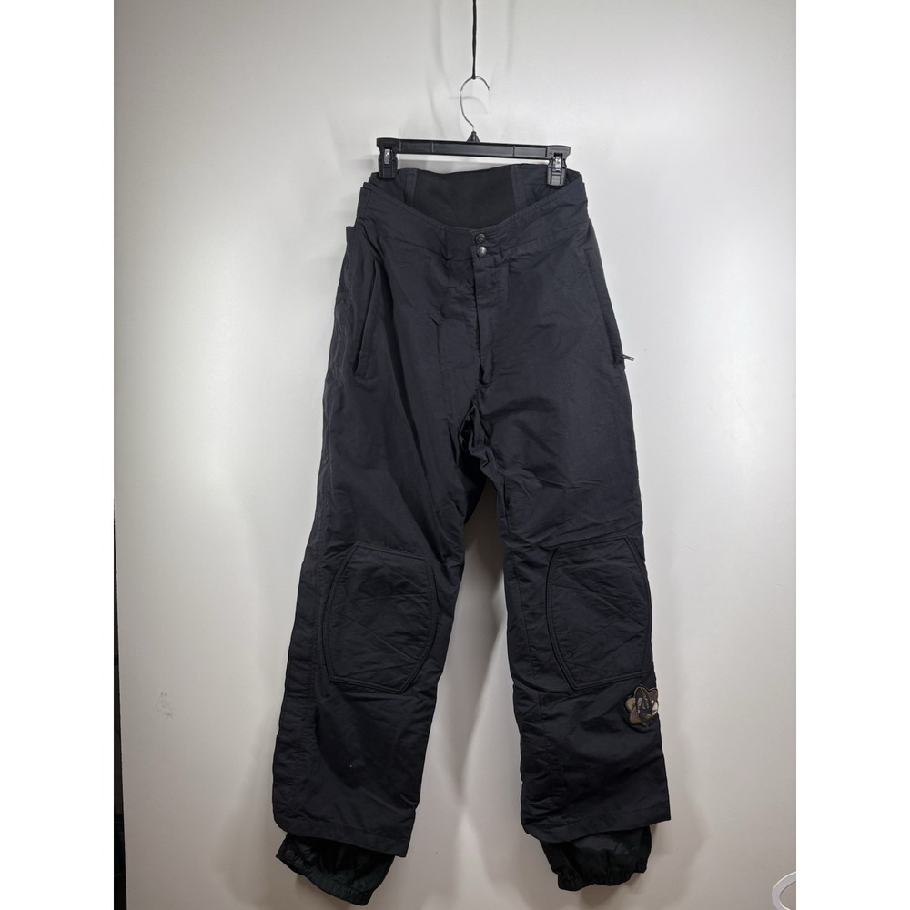 Burton Biolight Snowboard Ski Pants Womens‎ Large Delfy Double Knee Black READ**